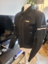 WOMEN'S TEXTILE JACKET IXS MOTORCYCLE SIZE M 38 10 Z PROTECTIONS  photo 1