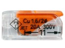 WAGO COMPACT 221-413 ШВИДКОРОЗ'ЄМНИЙ 3X 0,2-4,0MM2 450V/32A ОРИГІНАЛ 12SZT.  (1079286763) фото min 4