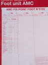 БАГАНИК НА ДАХ АЛЮМІНІЄВИЙ (БАЛКИ AERO + STOPY) AMC FIX POINT FOOT 5122  (1090793087) фото min 2