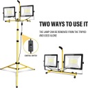 ФАРА LED (СВІТЛОДІОД) ФАРА РОБОЧА 2X100W 20000LM ТЕЛЕСКОПІЧНИЙ STATYW  (1087948259) фото min 4