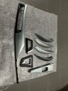 ДЕКОРИ НАКЛАДКИ ДЕКОРАТИВНІ САЛОНУ АЛЮ SZCZOTKOWANE КОМПЛЕКТ BMW F30 F31 F32 F36 F34  (1092864563) фото min 1