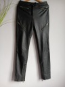 : LUKSUSOWE LEATHER PANTS BIKER R. S/M | MILD SKIN JAGNIECA LOCKS YKK  photo 12