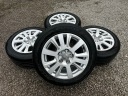 5X112 AUDI OE 7,5J X 16” ET45 КОЛЕСА ЛЕТНИЕ ТИТАНОВЫЕ ДИСКИ AUDI A3 A4 205/55R16  (1091574416) фото min 1