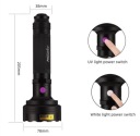 ЛІХТАРИК 2 IN 1 КОЛІР БІЛИЙ СВІТЛО I СВІТЛО UV 100 LED (СВІТЛОДІОД) ALONEFIRE SV20  (1082432818) фото min 6