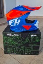 НОВИЙ ШОЛОМ UFO PLAST INTREPID L/XL 61-62 CM MX CROSS ENDURO BLUE/ORANGE  (1090482192) фото min 6