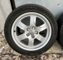 TITANIUM DISKS 17 INCHES Z TIRES VW AUDI SEAT 225 50 17  photo 2
