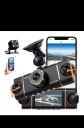 ВІДЕОРЕЄСТРАТОР АВТО 4K 4 КАНАЛЬНИЙ 360 5GHZ WIFI G-SENSOR ШЕСТЕРНЯ ЧОРНИЙ  (1093522155) фото min 1