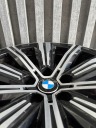 BMW JUDAMIEJI ОБЕРТАЛЬНЕ КОВПАЧКИ DO ДИСКІВ 56MM 3D КОМПЛЕКТ 4 ШТУКИ NIEBIESKO/BIALE  (1084882452) фото min 5