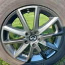 4X ДИСКИ АЛЮ 17″ 7,5J 5X114,3 ET50 MAZDA FONDMETAL ITALY + ДАТЧИКИ  (1092912966) фото min 5