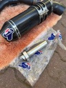 MUFFLER EXHAUST TERMIGNONI YAMAHA MT-09 TRACER 900 XSR 900 Z CATALYZER  photo 5