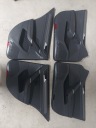 КАРТИ ДВЕРІ ОБШИВКА КОМПЛЕКТ VW GOLF 7 2016R ЧОРНІ  (1090762857) фото min 14