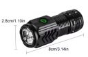ЛІХТАРИК AKUMULATOROWA 3 LED (СВІТЛОДІОД) – 5 TRYBOW SWIECENIA, USB-C ПОТУЖНА  (1093355855) фото min 5