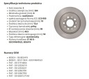 BOSCH ДИСКИ HAM. ЗАД FIAT TIPO 0986479C98 - 2 ШТ  (1069420771) фото min 4
