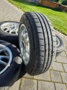 ТИТАНОВІ ДИСКИ ДИСКИ АЛЮМІНІЄВІ ОРИГІНАЛ 5X100 R14 + ШИНИ ЛІТНІ FALKEN  (1086997549) фото min 3