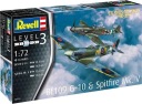 REVELL 03710 - Bf-109 G-10 и Spitfire MK.V 1 72