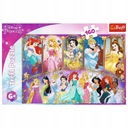 Puzzle Portréty Disney princezien 160 dielikov. Počet prvkov 160