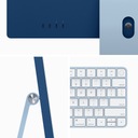 iMac 24 palce: M3 8/10, 8GB, 256GB SSD - Modrá Hmotnosť výrobku 4.46 kg