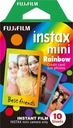 Картриджи ColorFilm Instax Mini RAINBOW 10/PK