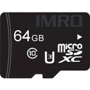 IMRO Micro SDXC 64GB + SD adaptér class 10 UHS-III Kód výrobcu 5902768015669