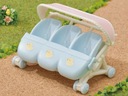 Sylvanian Families. Spacerówka dla trojaczków Płeć dziewczynki