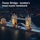 3D LED puzzle Tower Bridge Hmotnosť (s balením) 1 kg