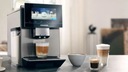Automatický tlakový kávovar Siemens TQ905R03 1500 W strieborná/sivá Výška produktu 39.2 cm