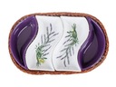 Polokošele Banquet Lavender 30,5 x 18,5 cm 4 el. Kód výrobcu 601559LAV