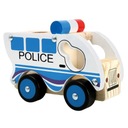 Policajné auto Bino drevené 84082 Model policja