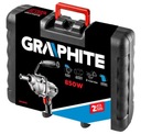 VŔTACÍ SKRUTKOVAČ 850W DRŽIAK KĽÚČA KUFOR V SADE GRAPHITE Značka Graphite