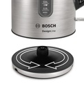 Rýchlovarná kanvica Bosch TWK4P440 2400 W strieborná/sivá Dominujúca farba strieborná/šedá