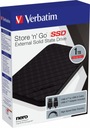 Внешний твердотельный накопитель VERBATIM Store N Go USB-C 3.2, 1 ТБ, черный