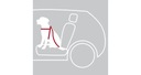 TRIXIE Szelki samochodowe uprząż pas bezpieczeństwa do auta dla psa XS EAN (GTIN) 4011905012889