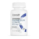 CITRÁT HOREČNATý 400 mg +B6 90 tab MAX DÁVKA názov OSTROVIT MAGNESIUM CITRATE+B6