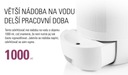 AIRBI 8594162600496 odvlhčovač vzduchu 1 L 45 dB Biela 45 W Výkon 750 l/24h