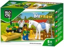 MyFarm Blocki építőkockák - Kis traktor 43 db-os Fajta készlet