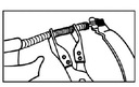Szczypce do linki hamulca ręcznego Jonnesway AN010102