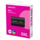 ADATA SD810 500GB SSD / Externí / USB 3.2 Type-C / 2000MB/s Read/Write / če Formát disku 2,5"