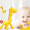 Silikónové hryzátko na zúbkovanie žltá žirafa EAN (GTIN) 5903039730359
