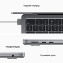 Notebook Macbook Air 13 M2 Apple M2 8 GB / 512 GB sivý Model Macbook Air