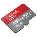 SANDISK ULTRA microSDXC 256GB 150MB/s + SD ADAPTÉR Hmotnosť (s balením) 0.15 kg