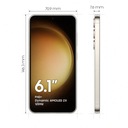Smartfón Samsung Galaxy S23 8 GB / 128 GB krémový Farba krémová