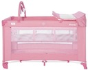 Cestovná postieľka Lorelli 69 x 127 cm odtiene ružovej Kód výrobcu 3800151976950