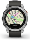 Športové hodinky Garmin EPIX s náramkom QuickFit-Silikón (22mm) Materiál obálky oceľ