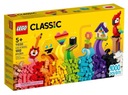 LEGO Classic Стопка блоков Большой набор разноцветных кубиков, 1000 штук. 11030