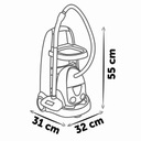 Smoby Upratovací vozík s vysávačom Príslušenstvo 330316 Pohlavie chlapci