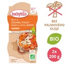 Obed BabyBio od 12 mesiacov 400 g kuracie mäso, zelenina Vek podávania od 12. mesiaca