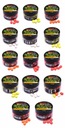 Dumbell Wafters FLUO STIKSY – HALIBUT & GARLIC 7x10 mm (halibut i czosn