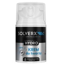 SOLVERX Hydro Men Krem do twarzy 50ml Produkt nie zawiera alkoholu