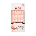 KISS Salón Umelé Nechty Acrylic French Nude - Gracefull (M) 1op.(28sz Kód výrobcu 64267 KAN02