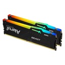 Pamięć DDR5 Fury Beast RGB 16GB(2*8GB)/5600 CL40 Chłodzenie radiator